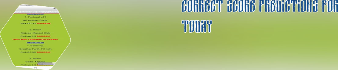 Ht correct score tips