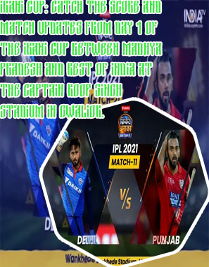 Match score ipl today